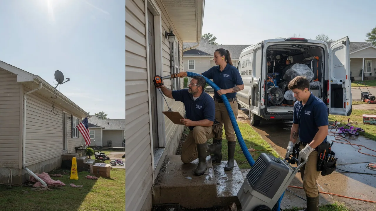 Ceiling Water Damage Restoration in Garland City, AR near me