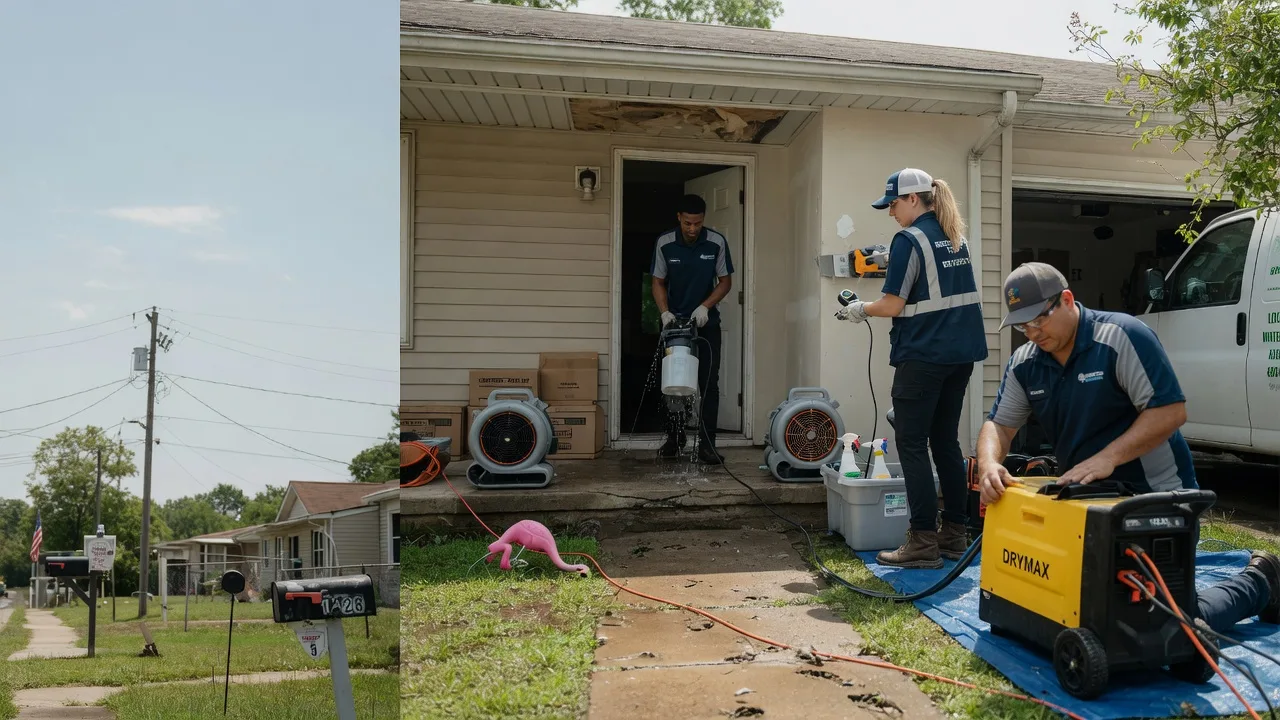 Storm Damage Water Removal in Garland City, AR near me
